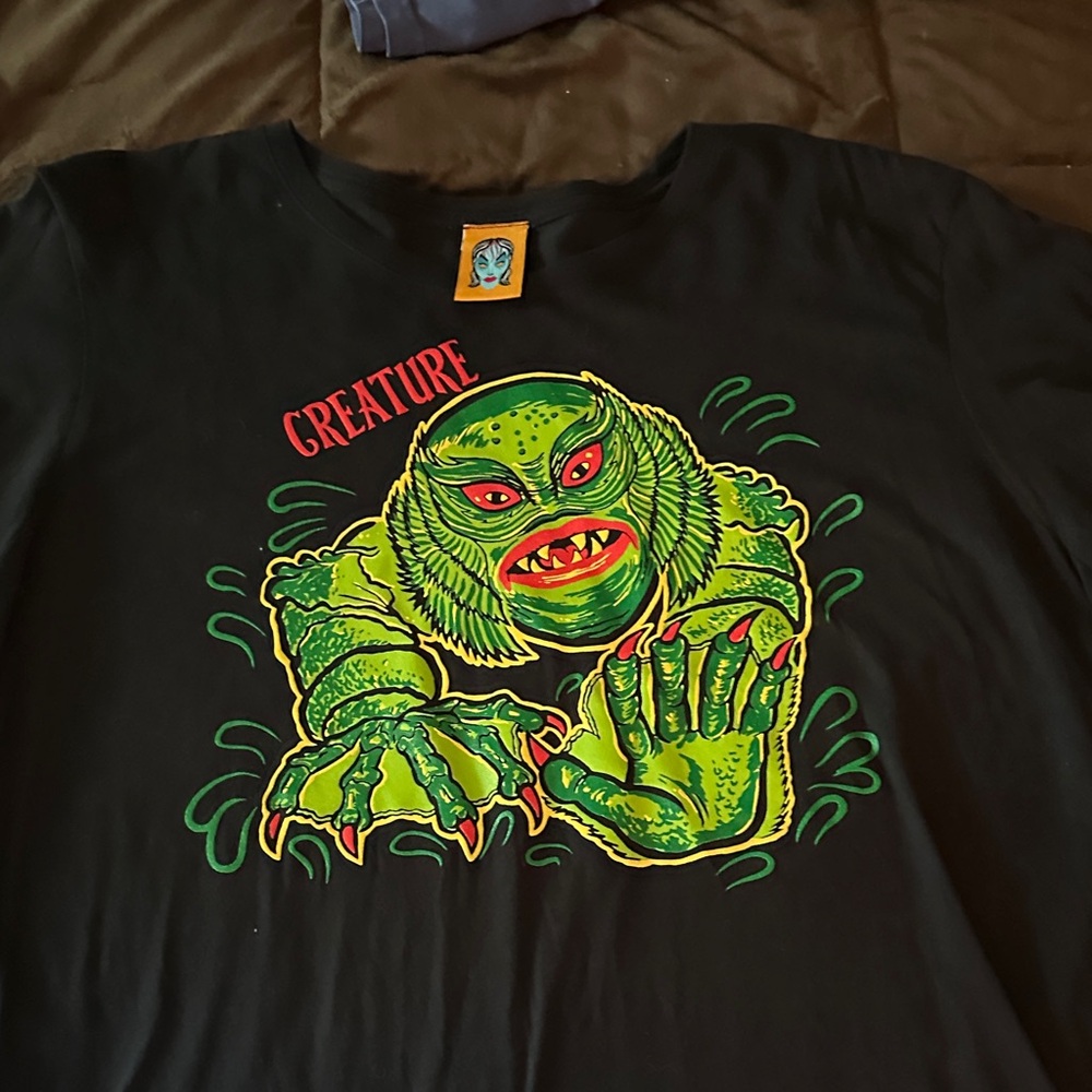 Ben Cooper Creature from the Graphic Short Sleeve Tee - Black with Green